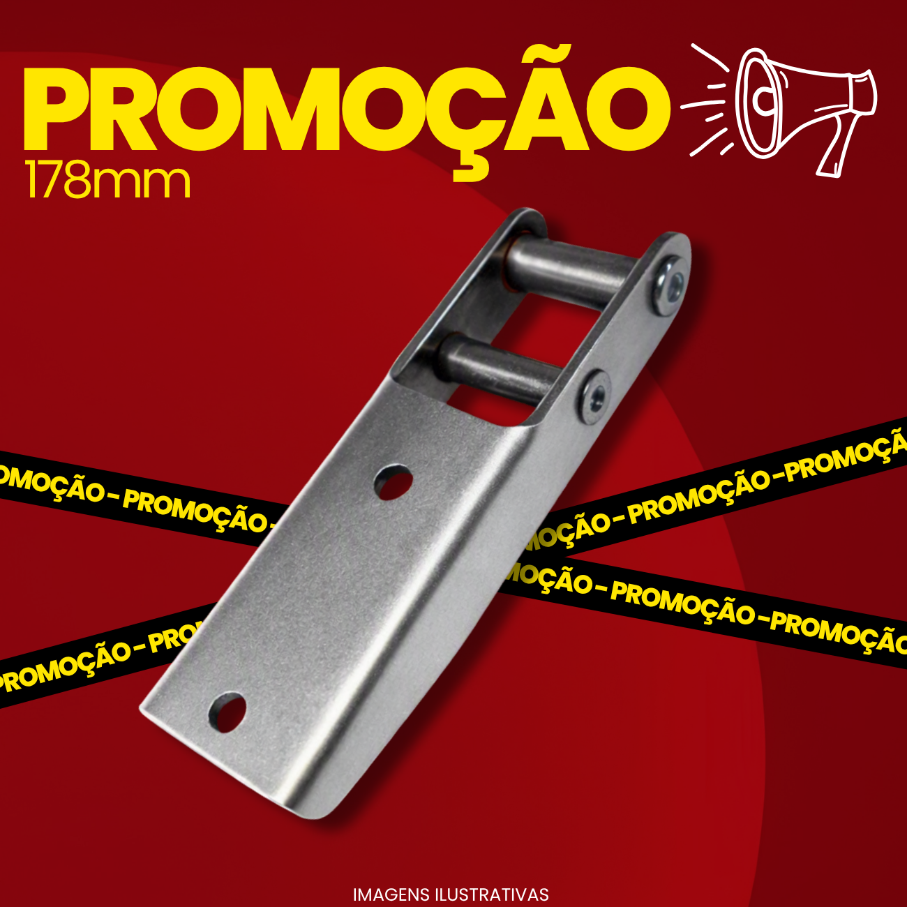 DOBRADIÇA DA TAMPA 178 MM