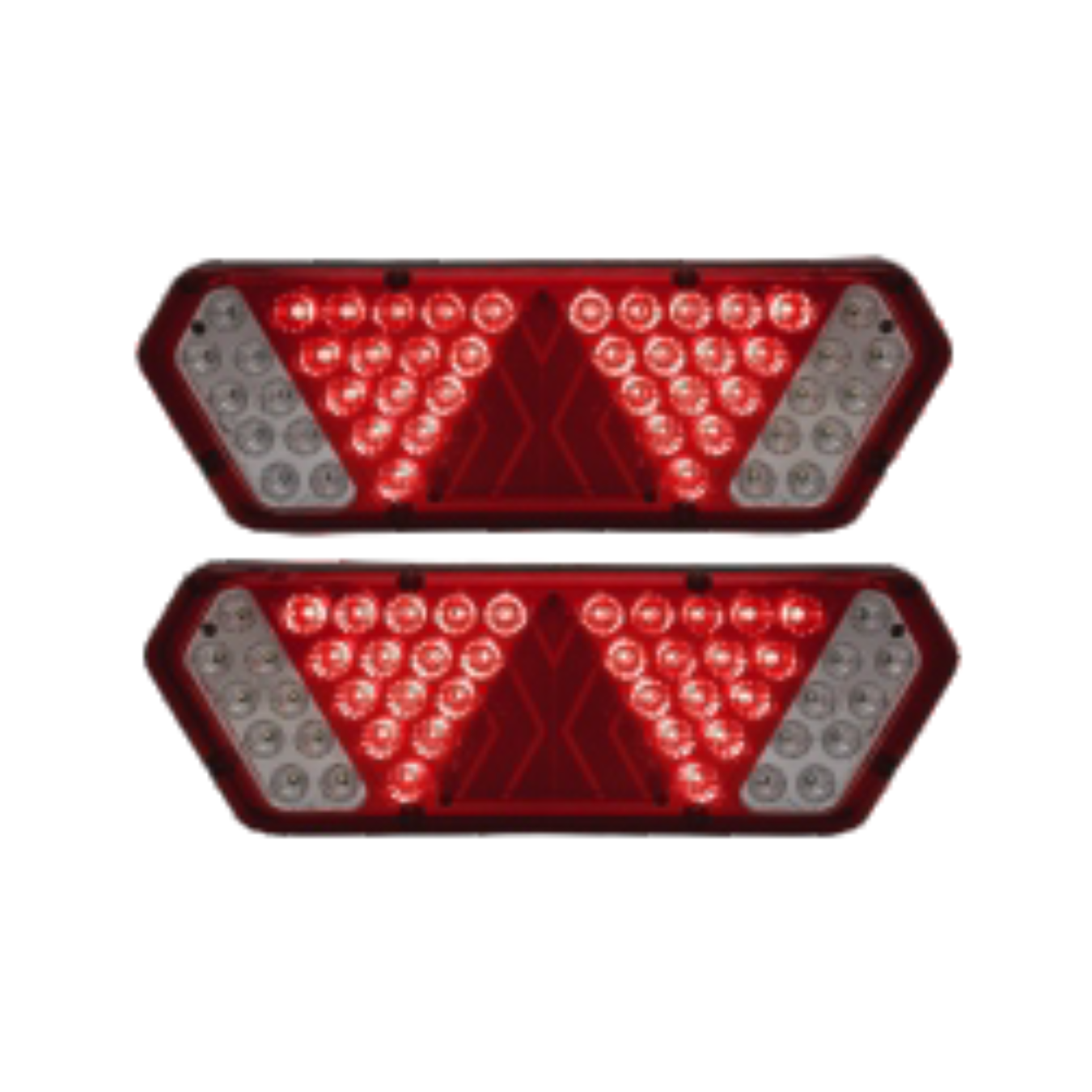 LANTERNA LED TRASEIRA GUERRA VERMELHA