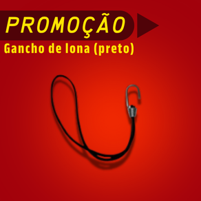 GANCHO DE LONA PRETO