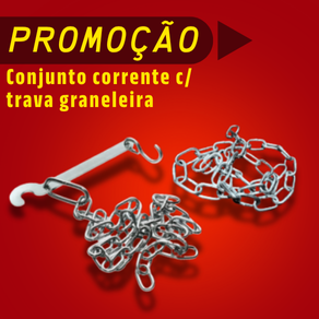 CONJUNTO CORRENTE C/ TRAVA GRANELEIRA 
