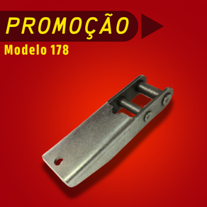DOBRADIÇA DA TAMPA MODERNA 178 MM