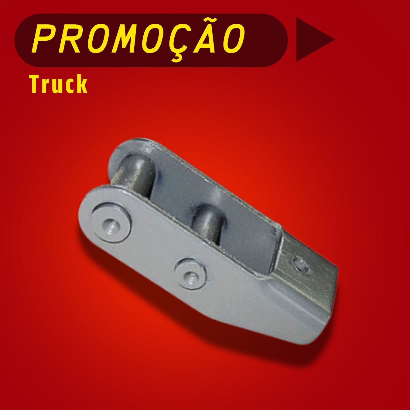 DOBRADIÇA CARROCERIA TRUCK 110 MM